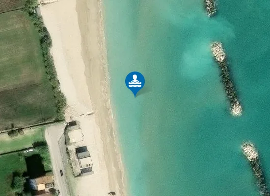 Satellite image of CASA BIANCA VIA RIVA DEL PESCATORE