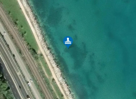 Satellite image of 150 M NORD FOSSO SAN BIAGIO