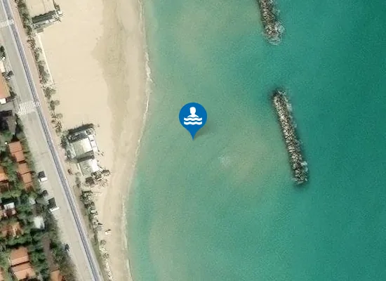 Satellite image of 150 M NORD FOSSO RIO VALLOSCURA