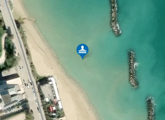 Satellite image of 100 M SUD FOSSO RIO VALLOSCURA