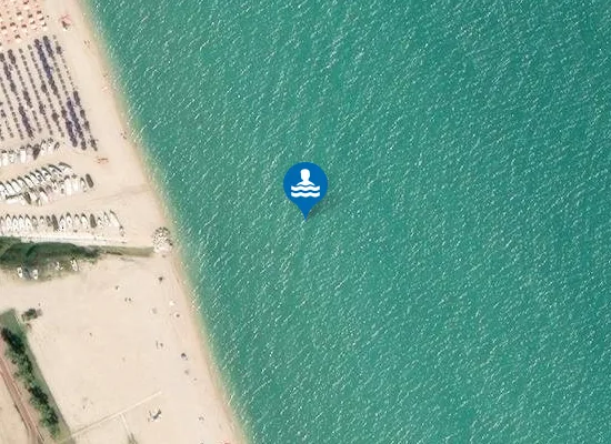 Satellite image of DAVANTI FOSSO DELL'ALBERO