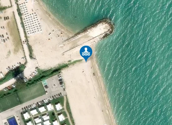 Satellite image of DAVANTI FOSSO CASTELLANO