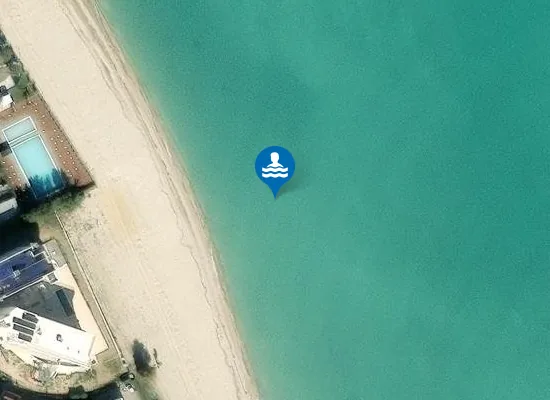 Satellite image of 200 M NORD FOCE TENNA