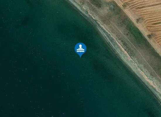 Satellite image of 700 MT. A SX DEL FIUME MIGNONE