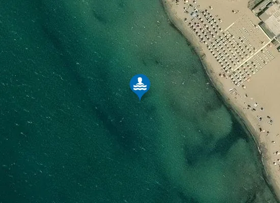 Satellite image of 300 MT DX FIUME MIGNONE