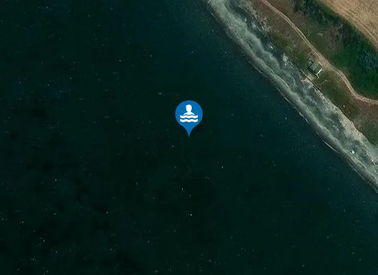 Satellite image of 1500 MT SX FOCE FIUME MARTA