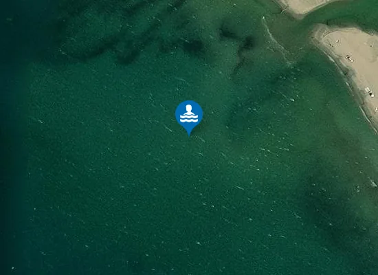 Satellite image of FOCE FIUME MIGNONE