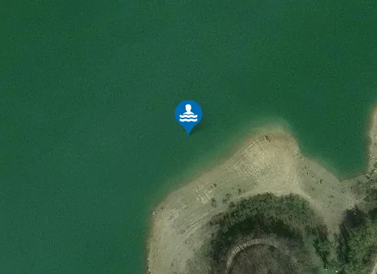 Satellite image of ANSA DELLA RISERVA