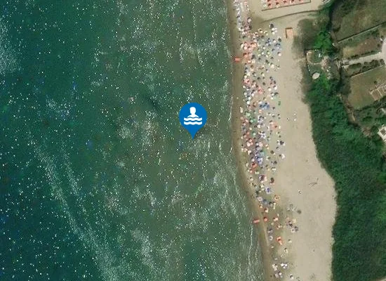 Satellite image of 1100 MT DX COLONIA MARINA