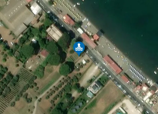 Satellite image of 250 MT SX FOCE FOSSO DELLA MOLE