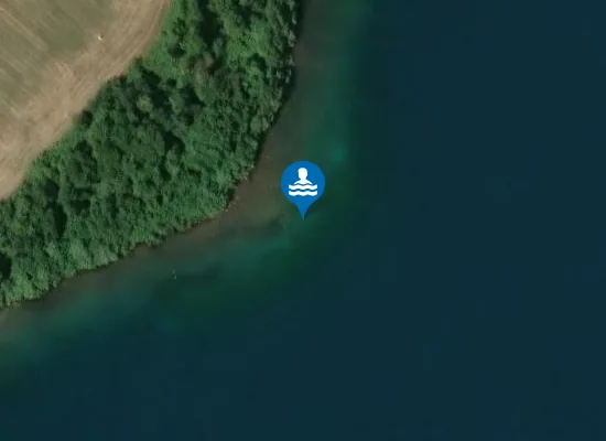 Satellite image of 250 MT SX FOCE FOSSO DELLA FIORA