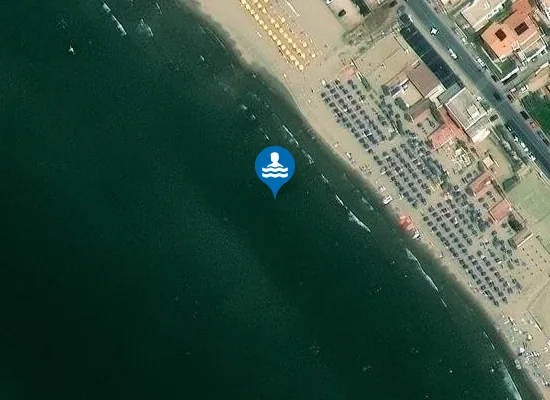 Satellite image of 250 MT DX FOSSO ORFEO