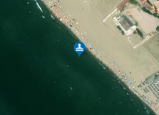 Satellite image of 250 MT DX FOCE FOSSO DELLA CROCETTA