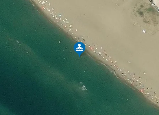 Satellite image of 250 MT DX CANALE DI PANTANELLO