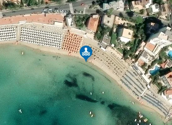 Satellite image of VIA AURELIA KM 61,700