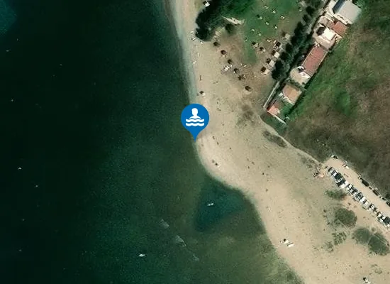 Satellite image of 250 MT DX FOCE FOSSO DEL QUARTACCIO