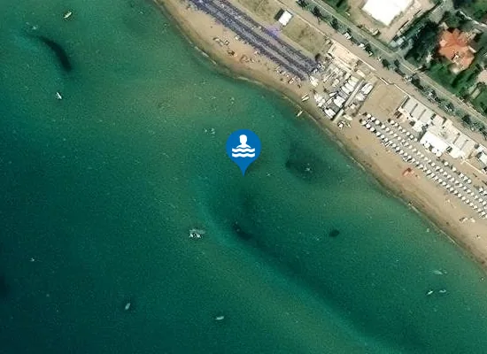 Satellite image of 250 MT DX FOCE FOSSO ERI