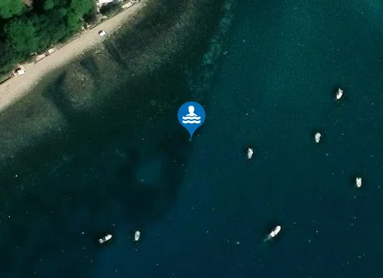 Satellite image of 250 MT DX FOCE FOSSO DELLE BUCHE