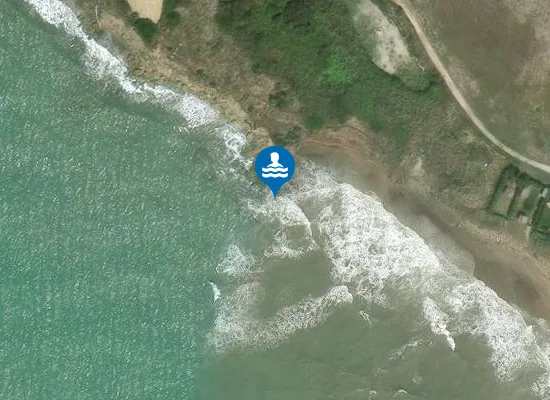 Satellite image of 400 MT DX FOSSO SANGUINARA