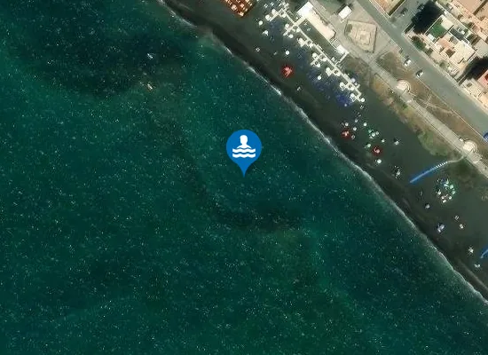 Satellite image of 250 MT DX FOCE FOSSO SANGUINARA