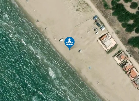 Satellite image of 250 MT DX CANALE BIFFI