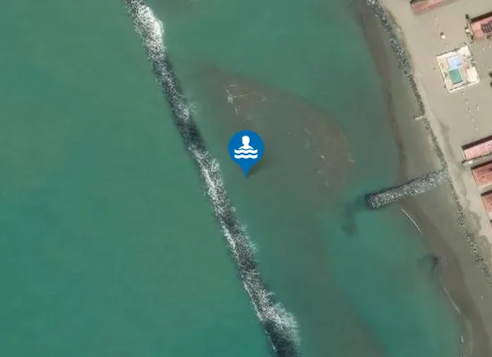 Satellite image of 500 MT SX COLLETTORE ACQUE ALTE E BASSE