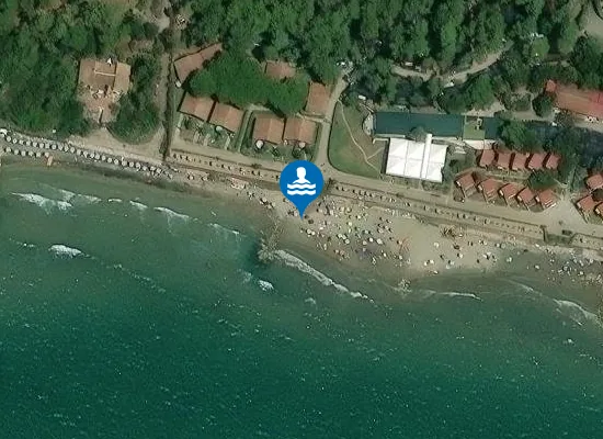 Satellite image of CAMPING SETTEBELLO