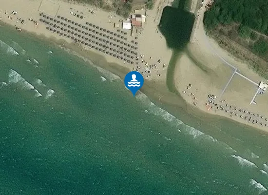 Satellite image of FOCE CANALE PEDEMONTANO