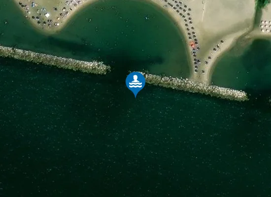 Satellite image of 50 MT SX FOSSO ACQUALUNGA