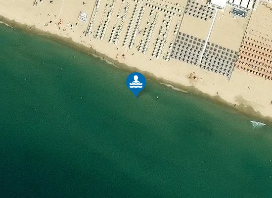 Satellite image of CENTRO SPIAGGETTA DI SERAPO