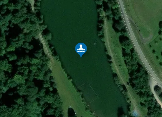 Satellite image of MUENSTER UNTERER BADESEE