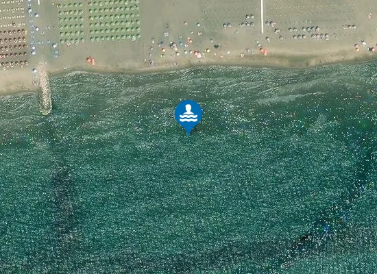 Satellite image of 800 MT DXS FOCE3 CANALE ACQUE ALTE