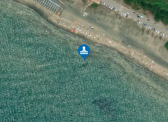 Satellite image of FOCE IDROVORA CAPOPORTIERE