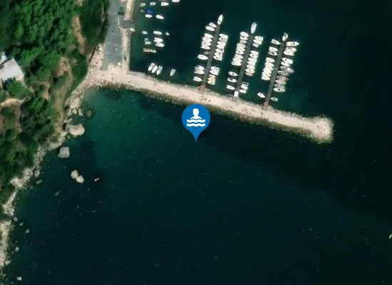 Satellite image of 100 MT SX RIO CAPO D'ACQUA