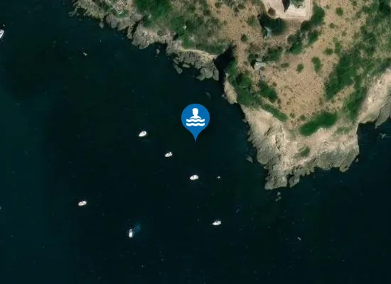 Satellite image of SPIAGGIA A SX TORRE SCAURI