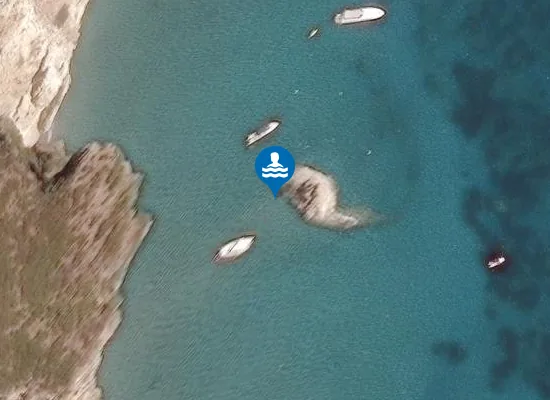 Satellite image of LA FORCINA