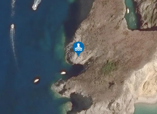 Satellite image of FARAGLIONI DI MEZZOGIORNO (DX)