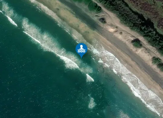 Satellite image of 2300 MT DX RIO MARTINO