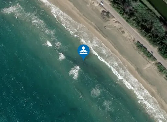 Satellite image of FOCE IDROVORA LAVORAZIONE