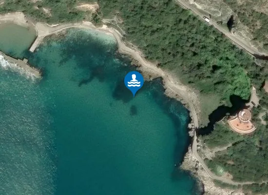 Satellite image of 550 MT SX FARO DI TORRE CERVIA