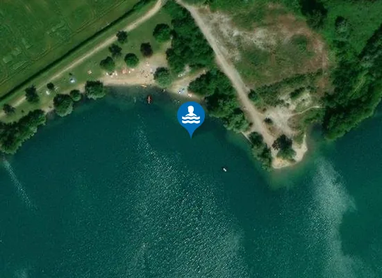 Satellite image of KORK BAGGERSEE