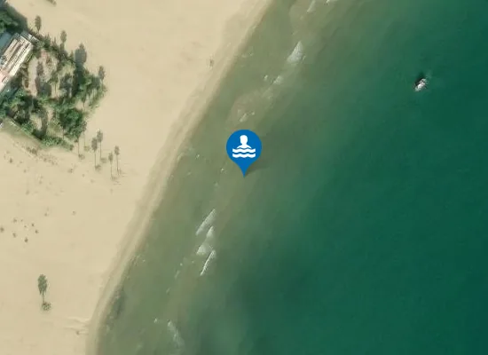 Satellite image of SPIAGGETTA ANTISTANTE AGOSTINO A MARE