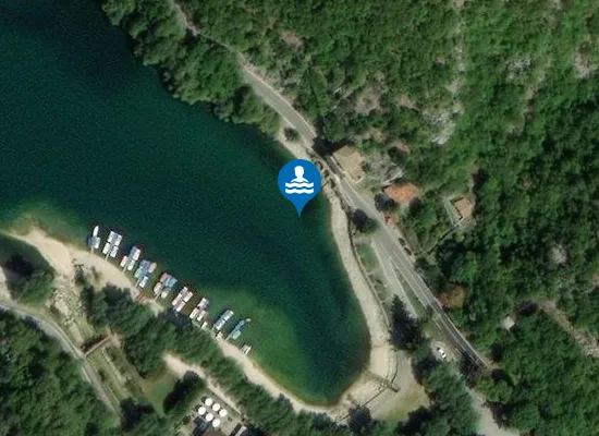 Satellite image of ANTISTANTE CHIESETTA DEL LAGO