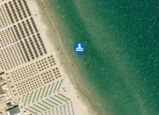 Satellite image of LUNGOMARE ZARA 50 MT SUD V.ANCONA