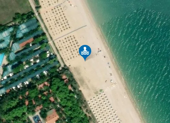 Satellite image of IN CORRISPONDENZA KM 425 - VILLA FUMOSA