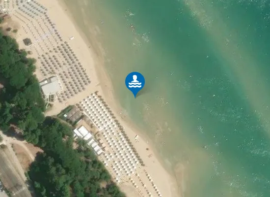 Satellite image of 100 MT A NORD FOCE T. LE FOGGETTE