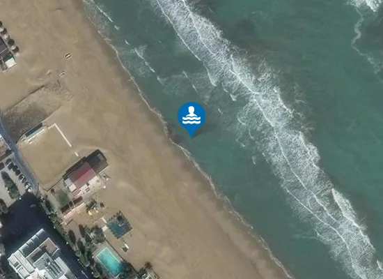 Satellite image of 225 MT SUD FOCE F.SSO CONCIO