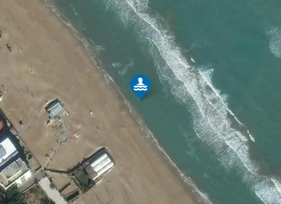 Satellite image of ZONA ANTISTANTE P.ZZA DEI PINI