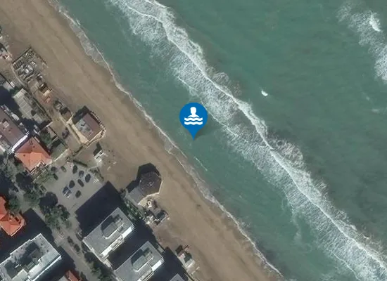 Satellite image of ZONA ANTISTANTE VIALE C.COLOMBO 74