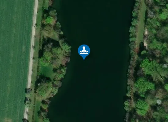 Satellite image of DUNDENHEIM BAGGERSEE STOCKFELDSEE